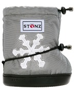 well假日折扣Stonz Silver Snowflake Toddler Booties
