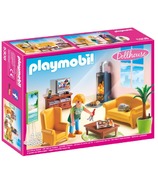 well假日折扣Playmobil Living Room with Fireplace