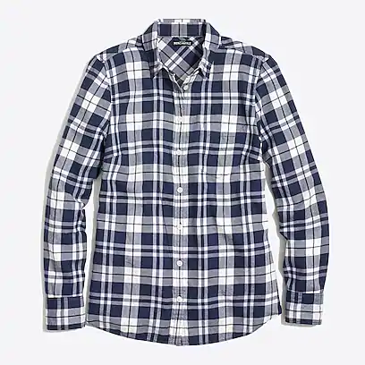 JCrew工厂店Flannel shirt