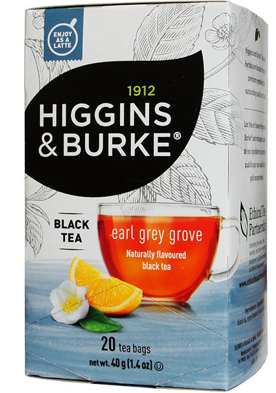 Higgins & Burke 伯爵黑茶，20个茶包装 - 2.60 加元