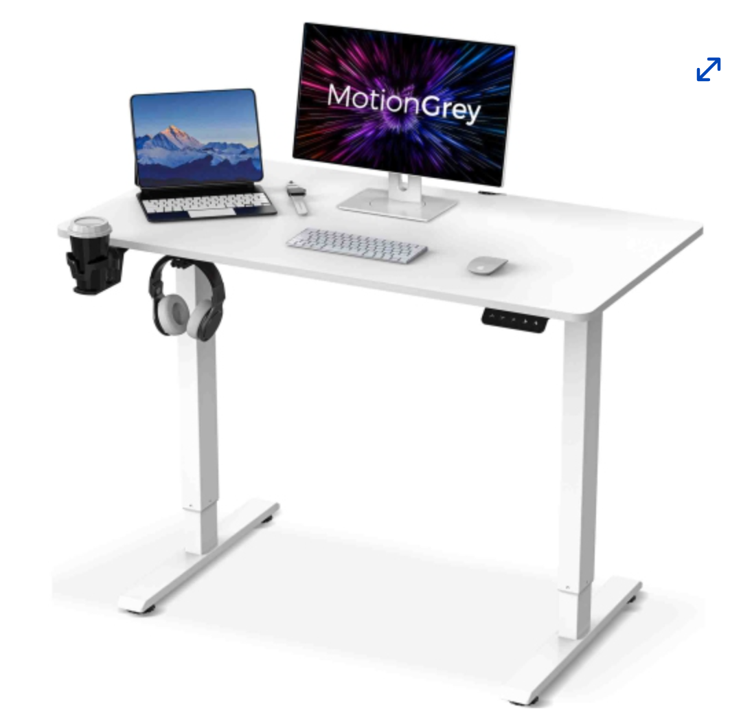 MotionGrey 可升降电动站立式办公桌 3折 $190