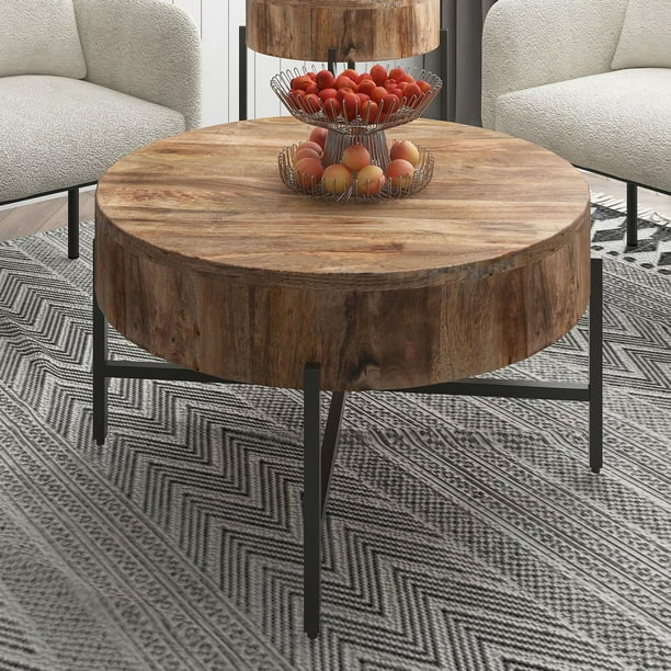 自然风格的现代实木咖啡桌 $391.48