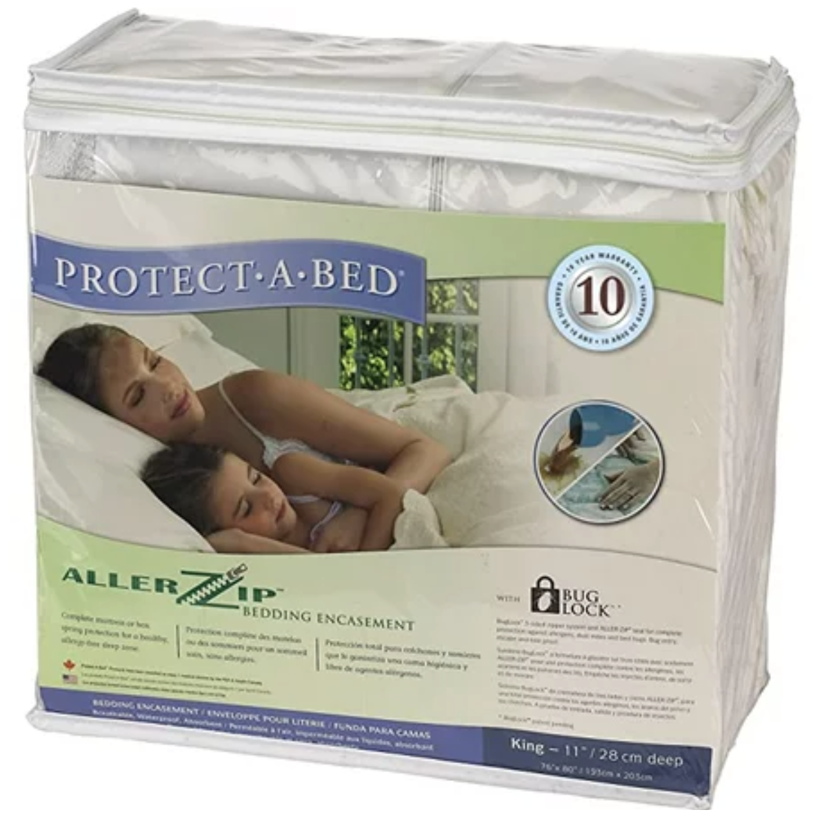 防过敏床垫保护罩 XL  3折 $28