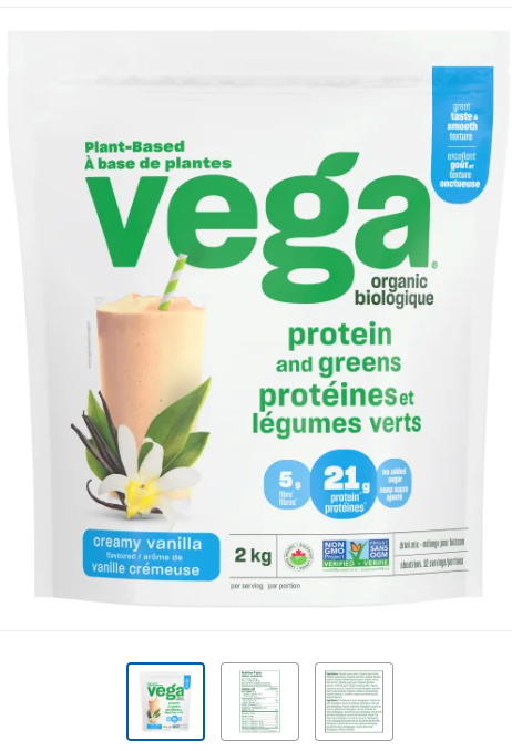 有机植物蛋白粉2公斤，52.99元