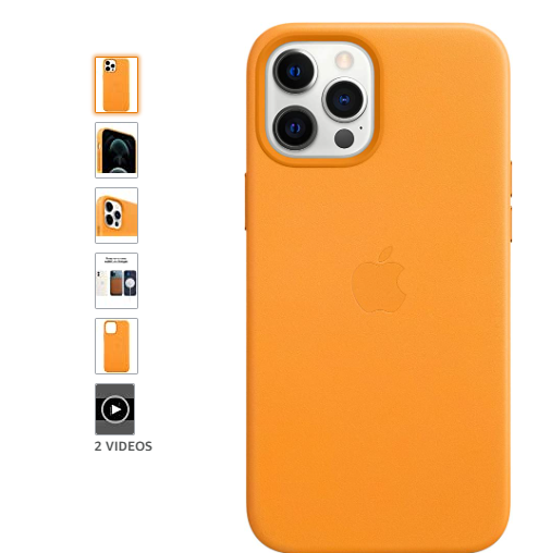 带 MagSafe 的 Apple iPhone 12 Pro Max 皮套 - 39.99 加元（原价 79.00 加元）