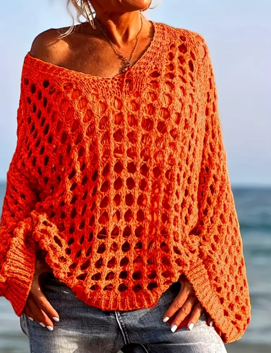 时尚钩织海滩衫15.34元