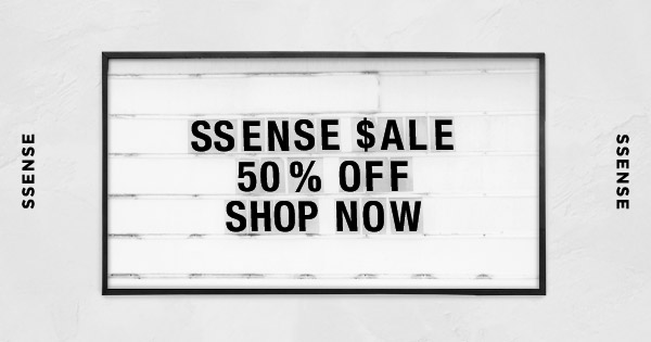 Ssense 遭遇黑客无疑！Off-white3折，小怪兽5折，代购已经疯了