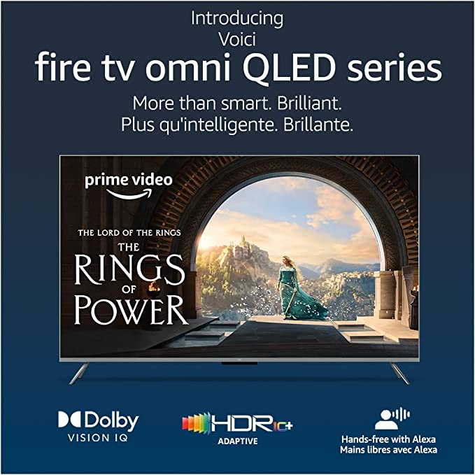 亚马逊 Fire TV 75" Omni QLED 系列 4K 1499 加元