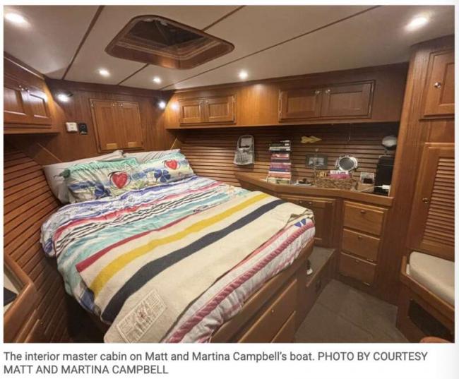 加拿大30岁夫妇卖房买游艇 生活在船上 加拿大30岁夫妇卖房买游艇 生活在船上