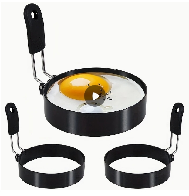 不锈钢鸡蛋烹饪圈一组两个，6.79元