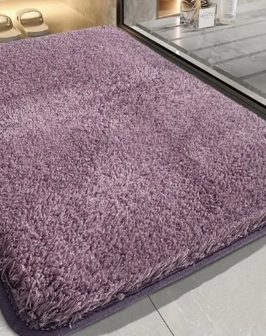 浴室门口毛绒加厚防滑浴垫7.09元