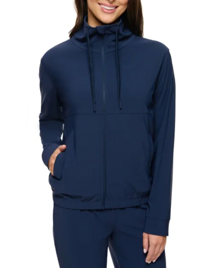 Kirkland Signature女款全拉链运动连帽衫