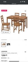 IKEA 4人餐桌組