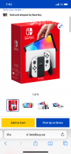 全新switch oled 白色，