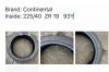 9成新coneintnentali轮胎