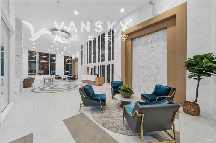 拎包入住Metrotown 高层公寓一房一厅 带家具