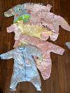 新生儿-1岁女宝宝连体衣7件睡袋 $80