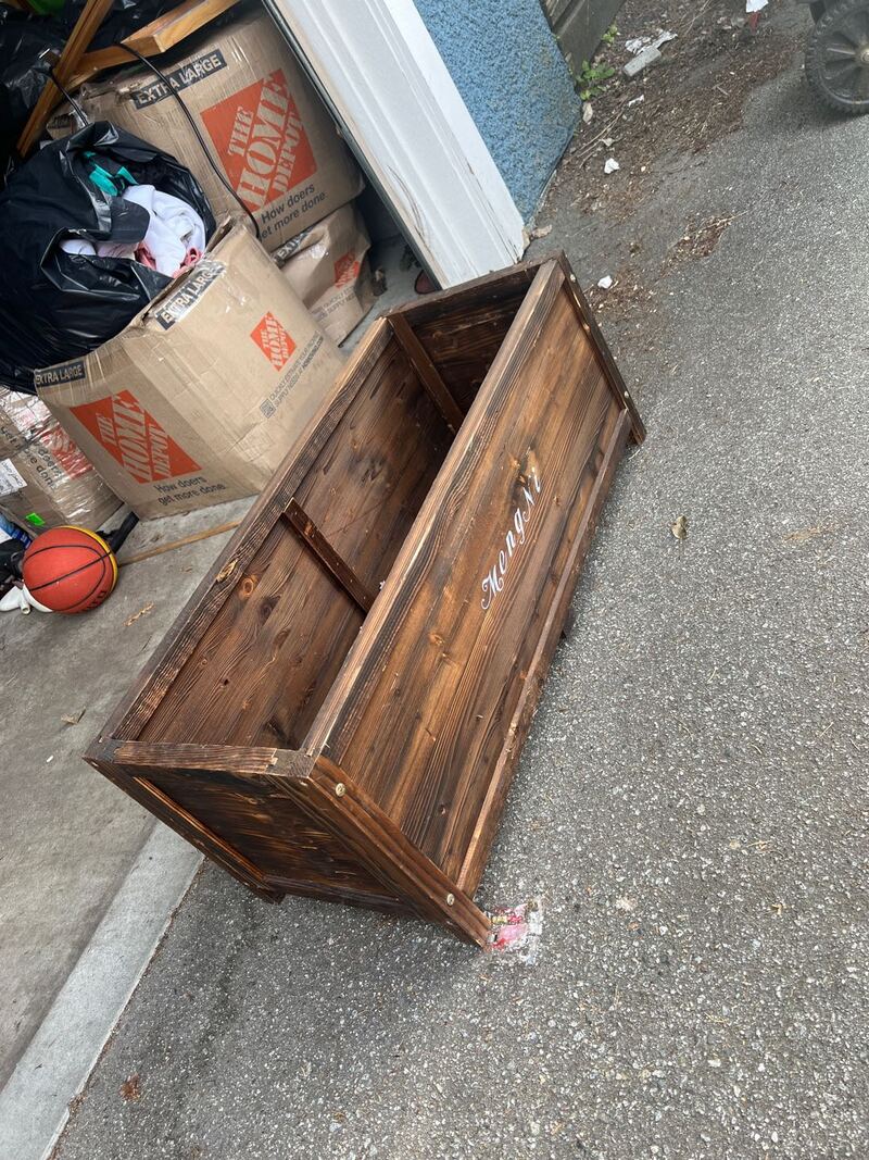 实木花槽适合户外