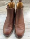几乎全新好版型真皮短靴