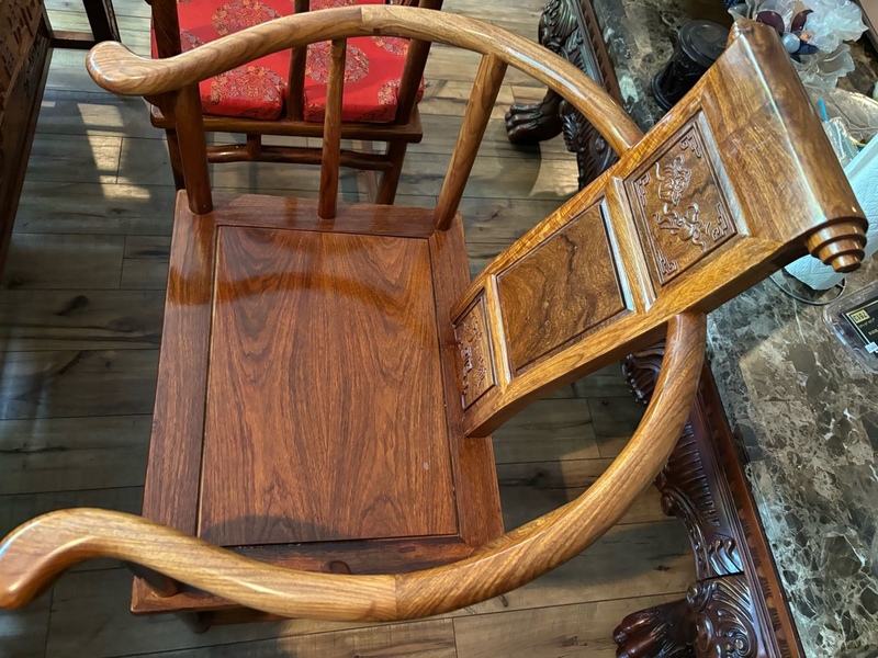 高档花梨木茶台红木家具