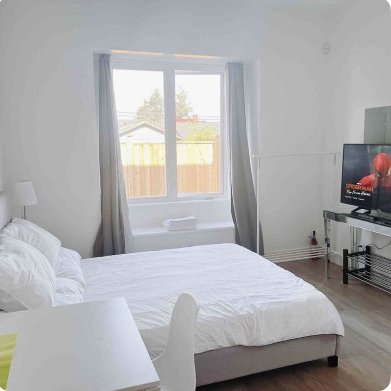 全新独立屋2房独立出入