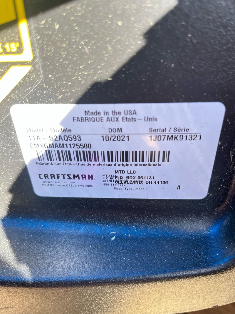 出售割草機全新2024買的，僅使用一次！現僱人除草，割愛求售！一次