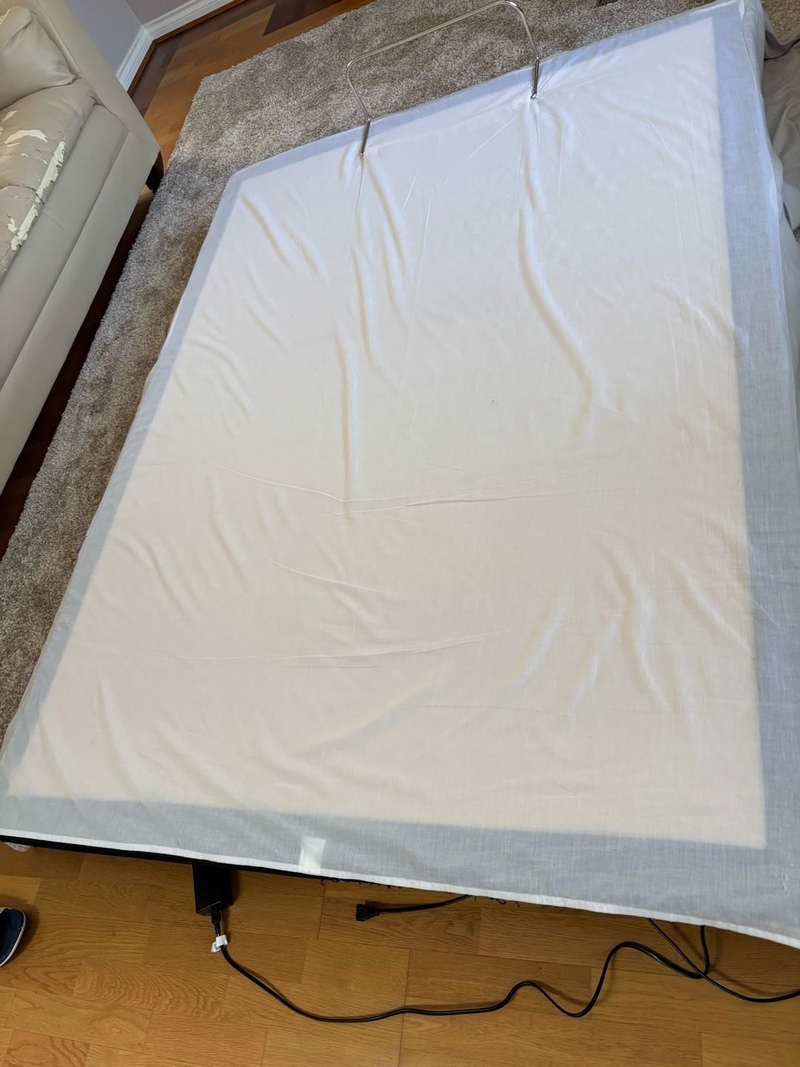 名牌Sealy靠背自动升降床如新