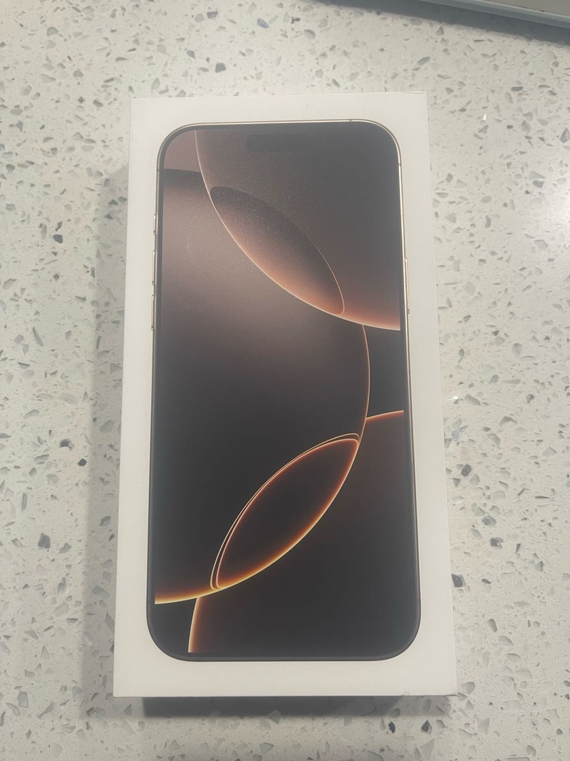 全新未开封16pro max 512g 金色