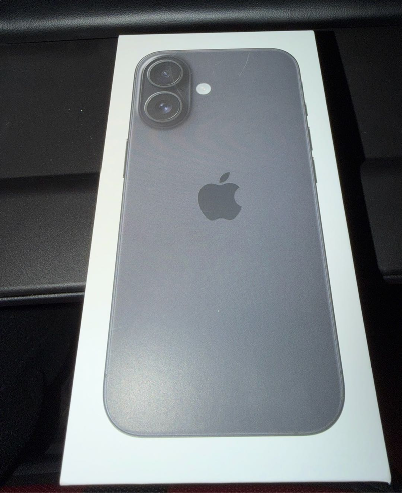 苹果 iPhone 16 128GB 黑色 全新未拆封