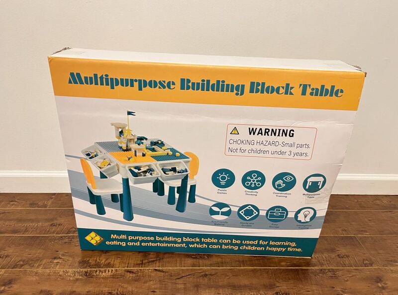 闲置儿童乐高桌椅