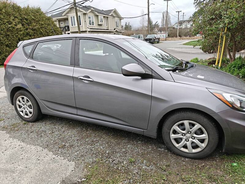 回流卖车hyundai 2014accent