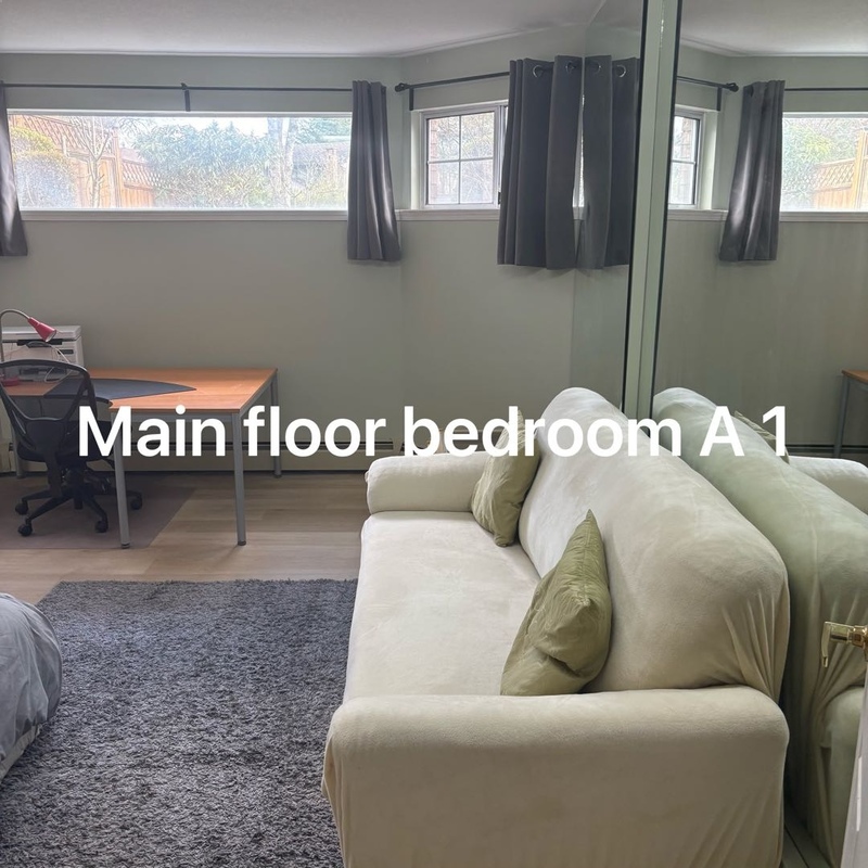 Burnaby SFU 雅房出租 家俱全 拎包入住 15分鐘到SFU