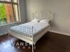 Queen size metal frame bed, $200