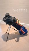 U.S. Kids Golf WT-20 UL51 Stand Golf Bag - Black Orange