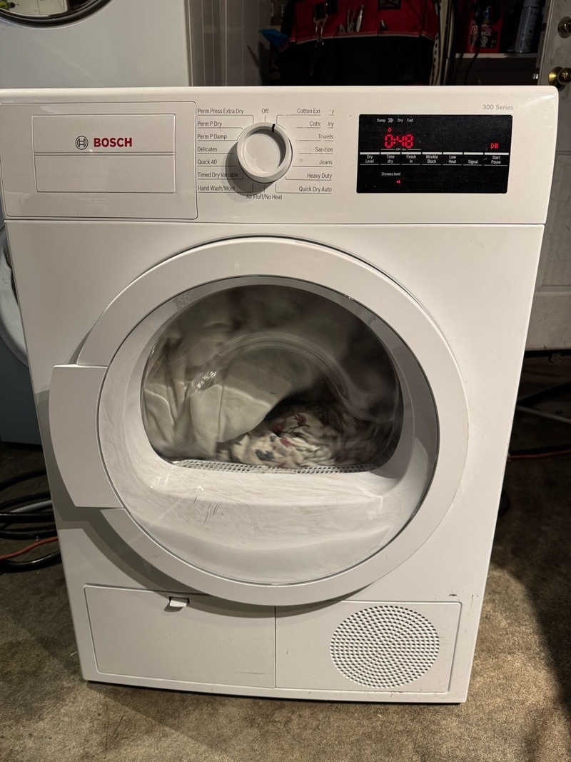Bosch ventless dryer $400