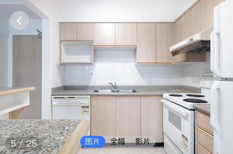 列治文宽敞舒适带独立卫生间的大次卧出租