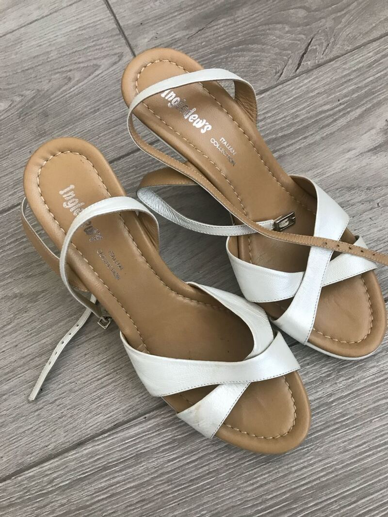 意大利小牛皮凉鞋 35码 5刀