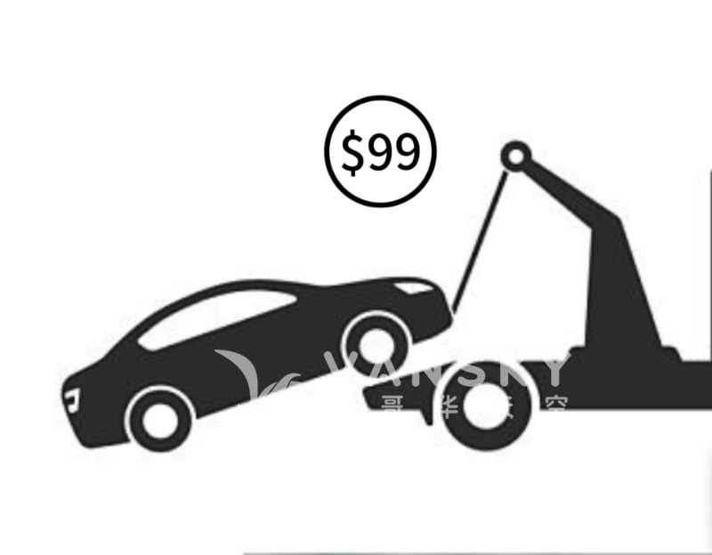温哥华拖车救援/货物运输$99 