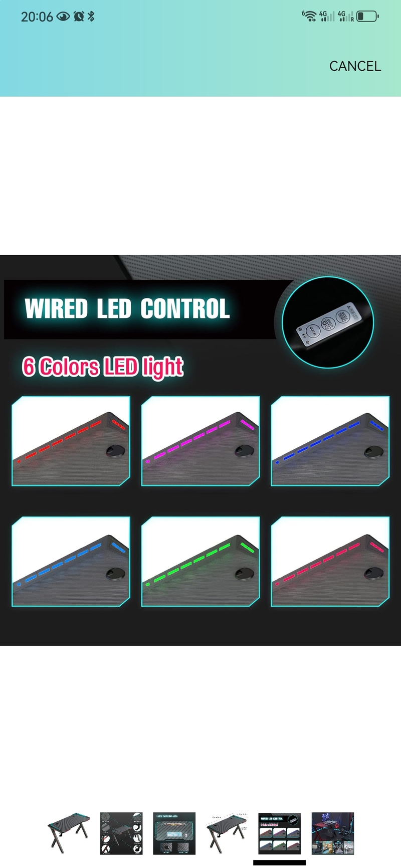 出两张gaming desk