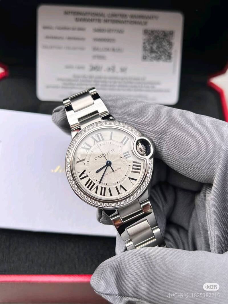 卡地亚蓝气球28mm镶钻