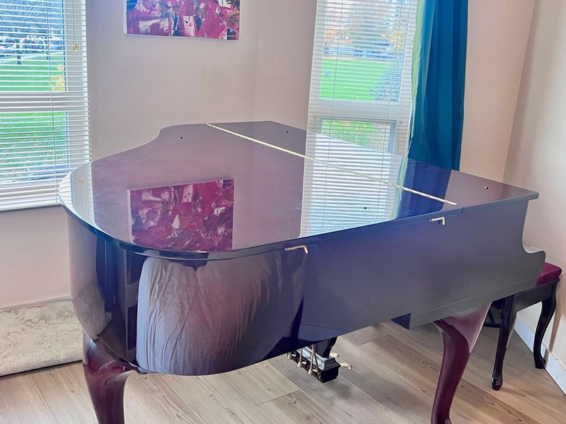 $5500-Kawai一手日本原装Baby三角钢琴（北美专制），新净超值！