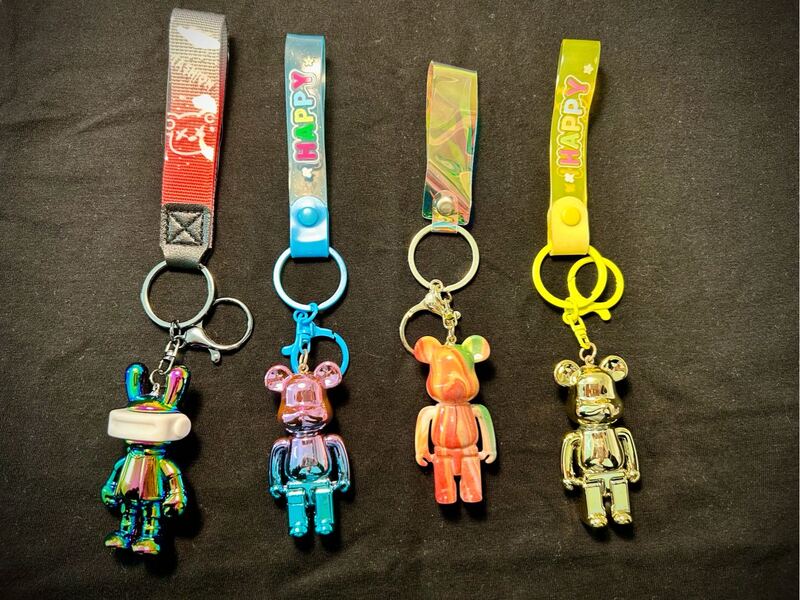 卡通精致钥匙扣钥匙链钥匙圈圣诞礼品