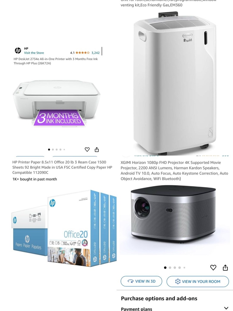 温哥华出闲置 移动空调 投影仪  打印机 发短信或者➕微信谢谢