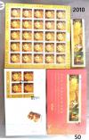 新 2010 虎年25枚邮票2首日封1小全张 $50