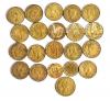 香港1949年至86年绝版硬币21个$45