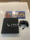 出售ps4 slim和三个游戏