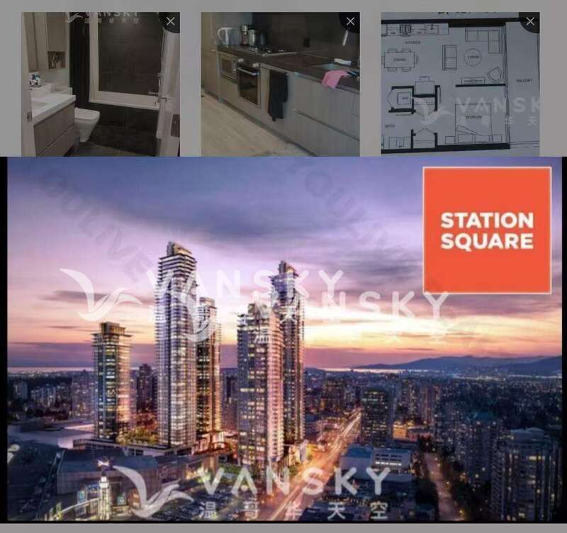 Metrotown最核心地段1卧1厅1卫 573尺，$235000