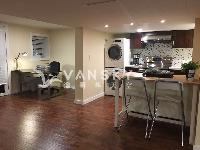 温西41街平地一楼舒适单房近UBC, Downtown，Langara