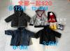 9新婴儿冬季外套/买衣服送鞋子帽子