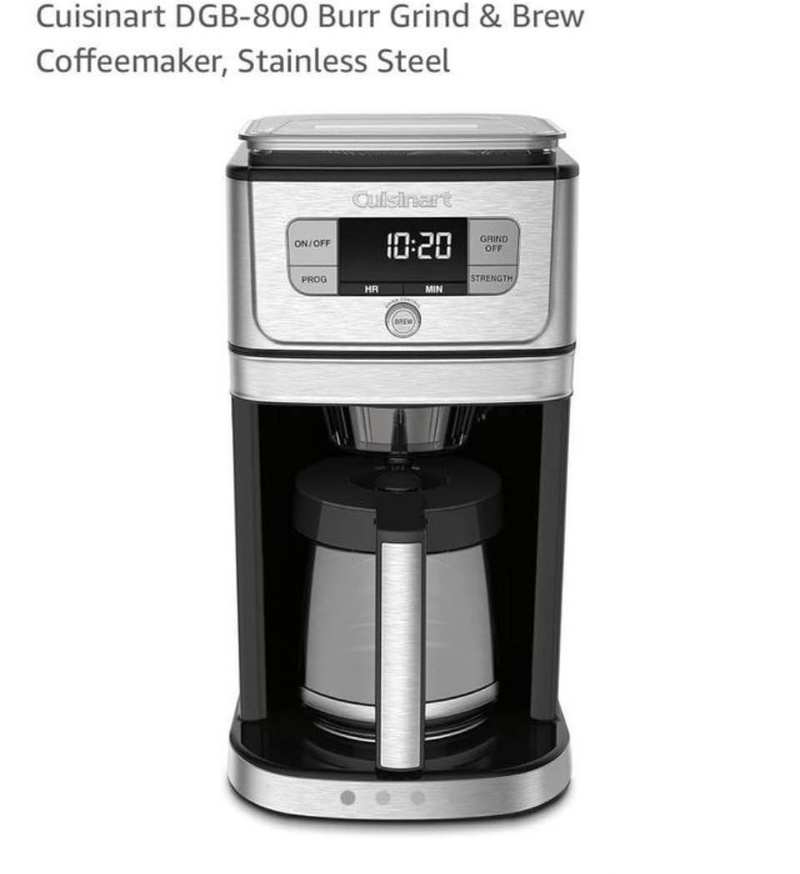 Cuisinart DGB-800 Grind & Brew Coffee Maker 